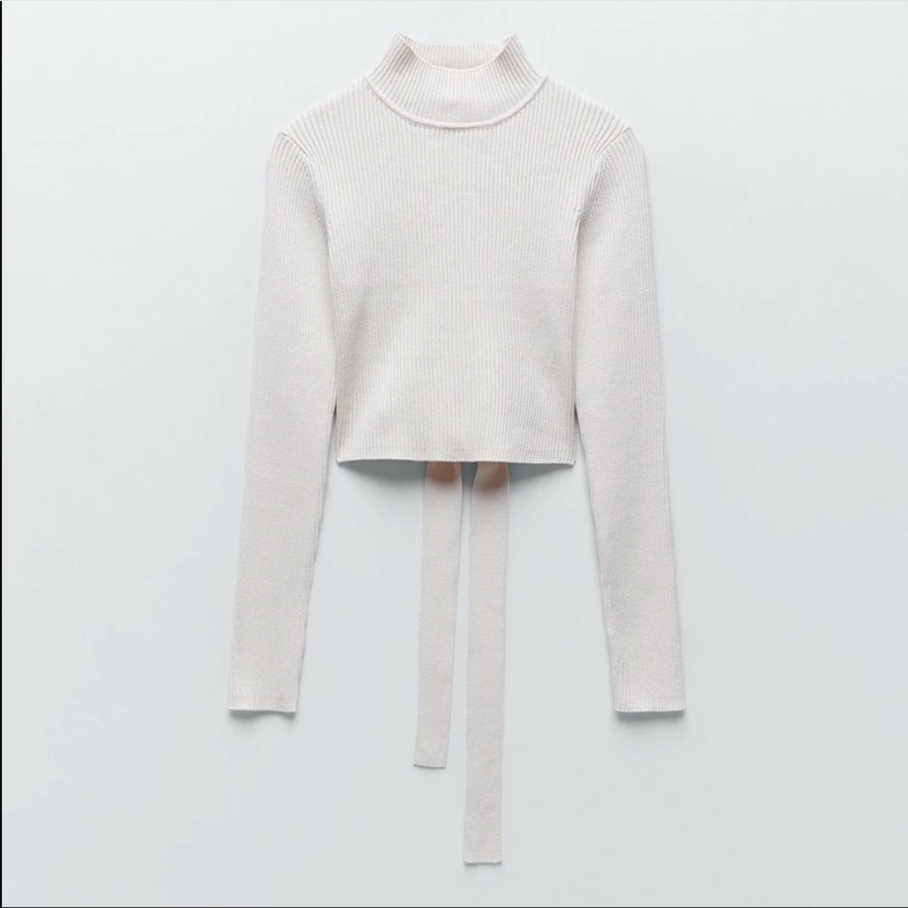 Zara backless sweater RARE - Picture 3 of 5